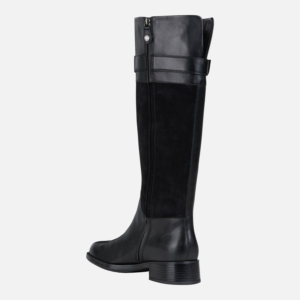 Bottes Geox Resia - Noir - Femme 901428-IXO